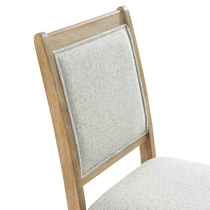 Furniture of America Virex Rustic 7-Piece Solid Wood Extendable Dining Table Set