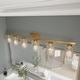 preview thumbnail 3 of 64, Acroma Modern Bathroom Vanity Light Art Glass Wall Sconce
