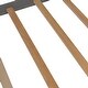 preview thumbnail 4 of 11, Twin Over Twin Bunk Bed Wood Bed with Roof and Window