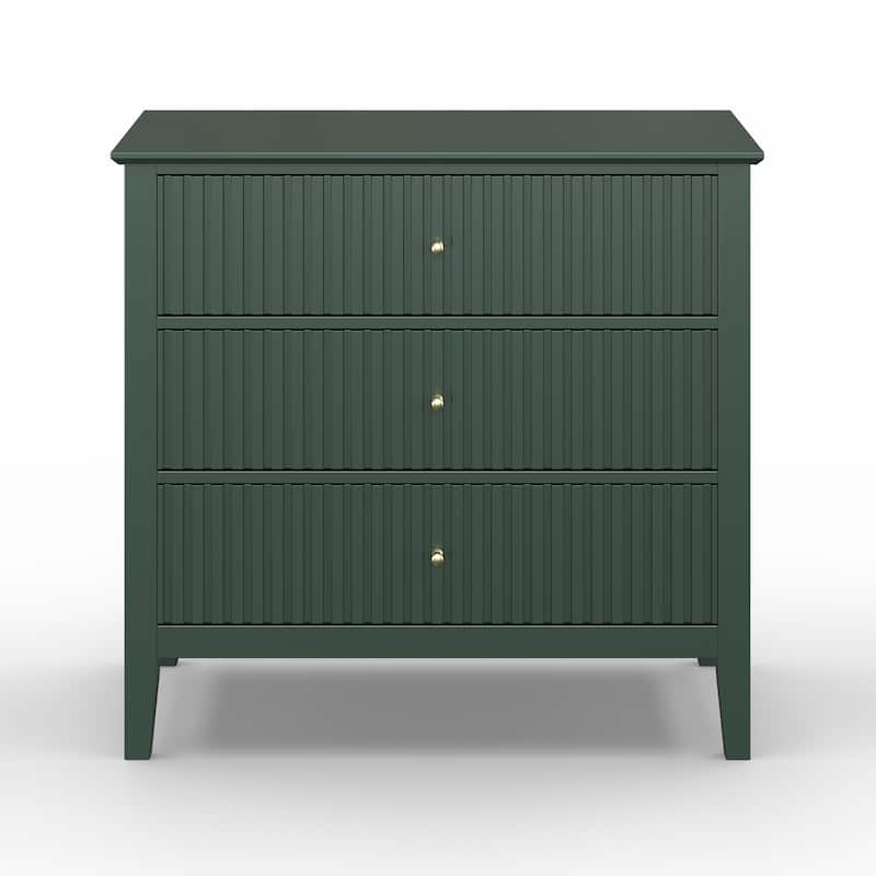 Large 3-Drawer Dresser Storage Cabinet for Bedroom