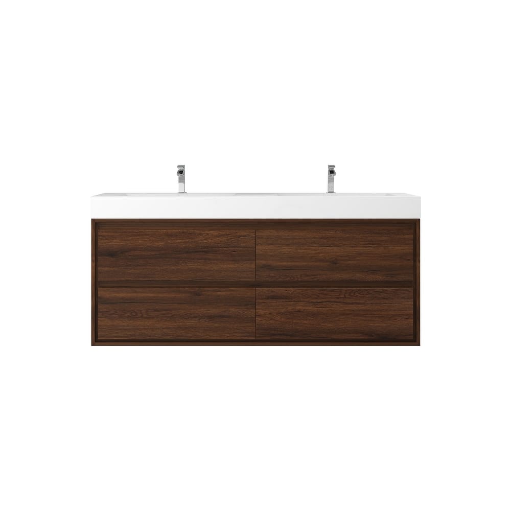 Morava 60" Floating Vanity with Double Sink - 60