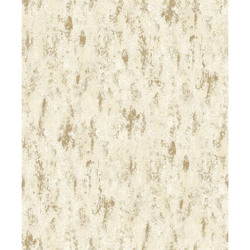 A-Street Prints Diorite Champagne Splatter Wallpaper