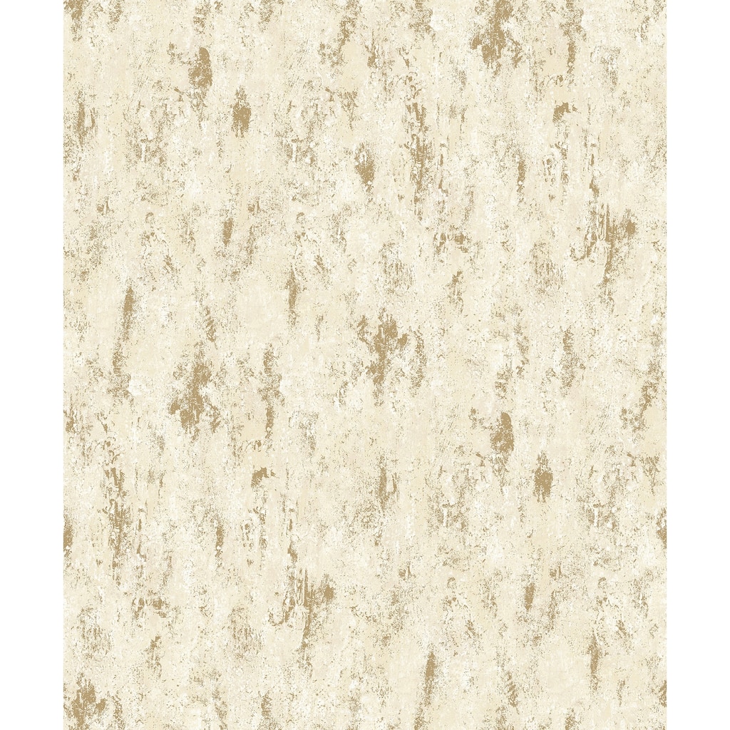 A-Street Prints Diorite Champagne Splatter Wallpaper