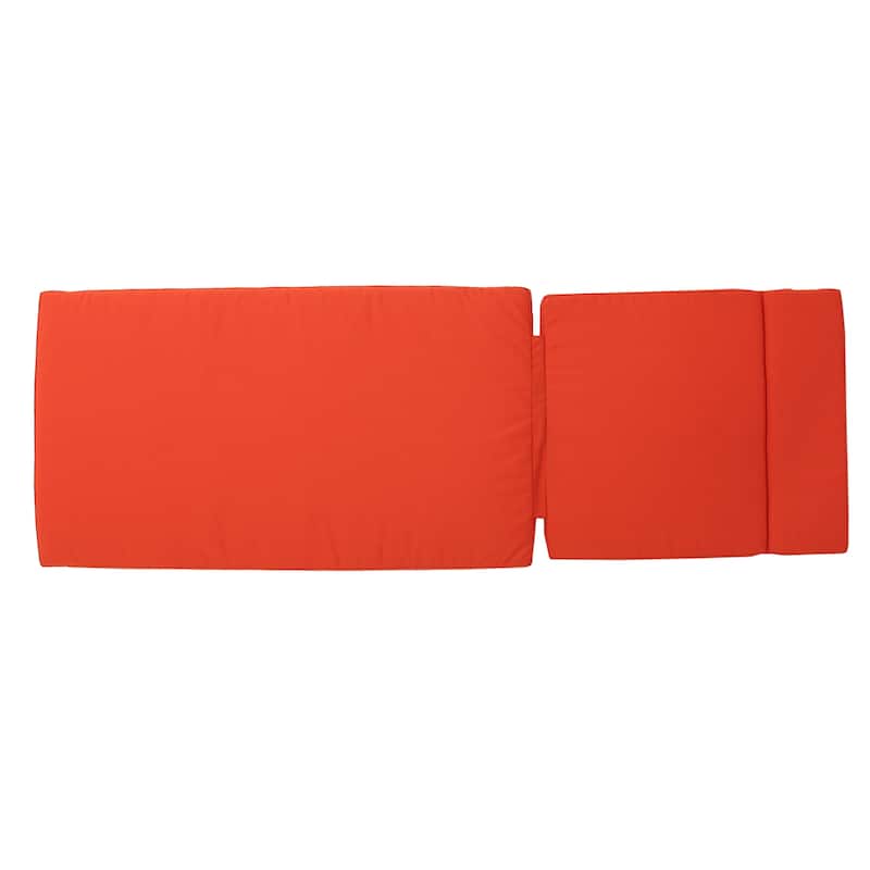 Salem Outdoor Chaise Lounge Cushion by Christopher Knight Home