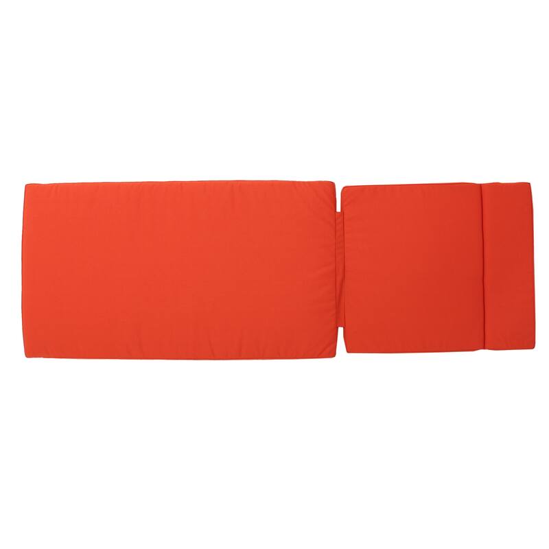 Salem Outdoor Chaise Lounge Cushion by Christopher Knight Home