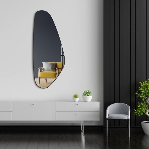 Asymmetrical Irregular Aesthetic Wall Mirror - 50 x 20
