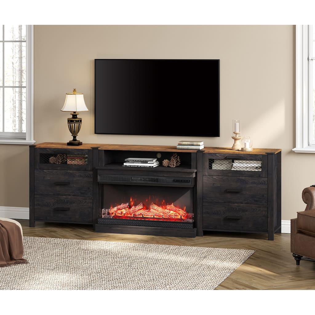 Fireplace TV Stand for Living Room