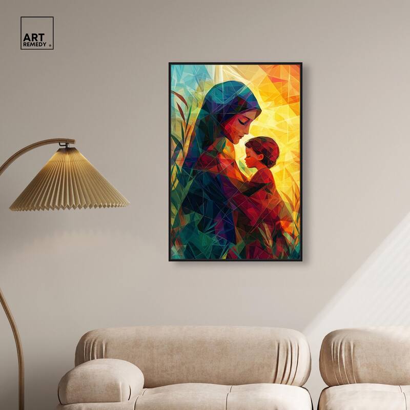 Facet of Feeling Canvas by Art Remedy