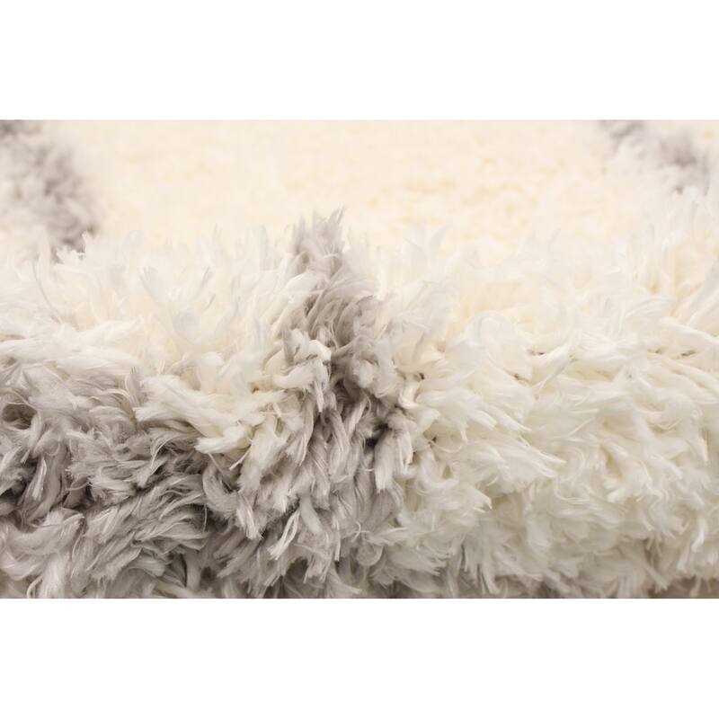 ECARPETGALLERY Agadir Diamond Moroccan Shag Rug