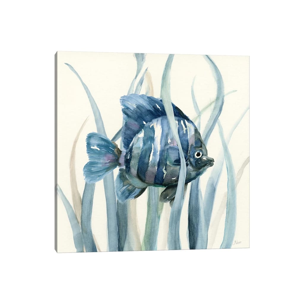 iCanvas "Fish in Seagrass I" by Nan Canvas Print