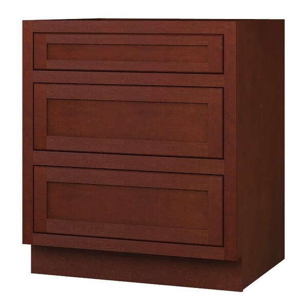 Sagehill Designs LDB30D Lakewood 30" Drawer Base Cabinet ...