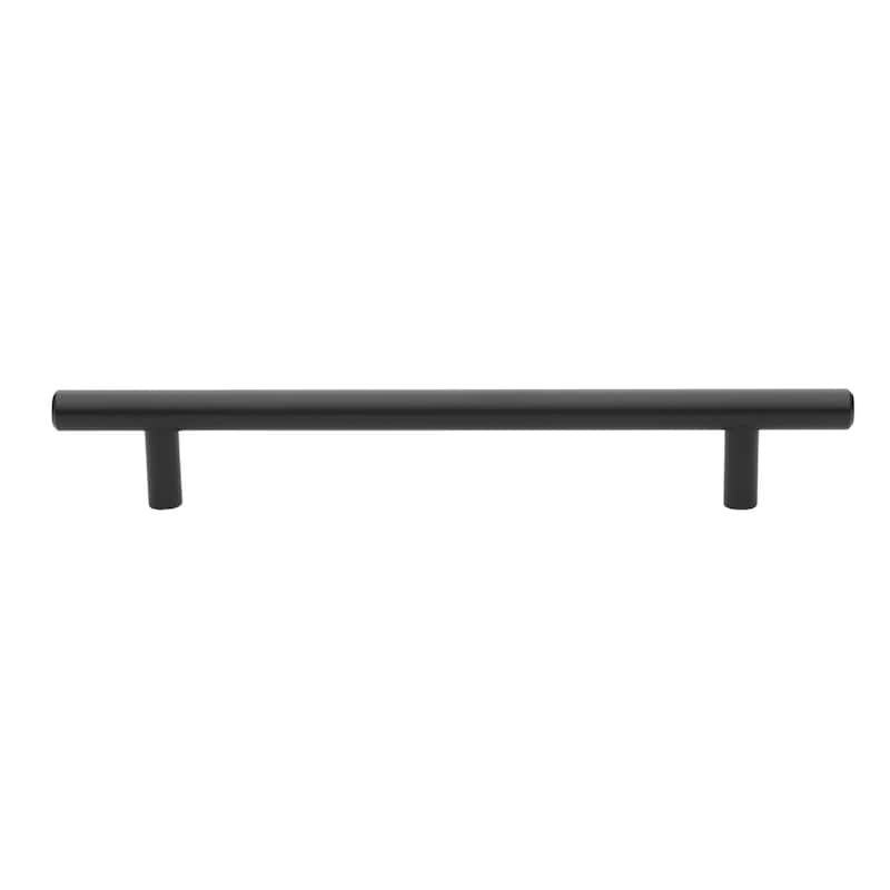 GlideRite 25-Pack 6-5/16 in. Center Solid Steel Cabinet Pull