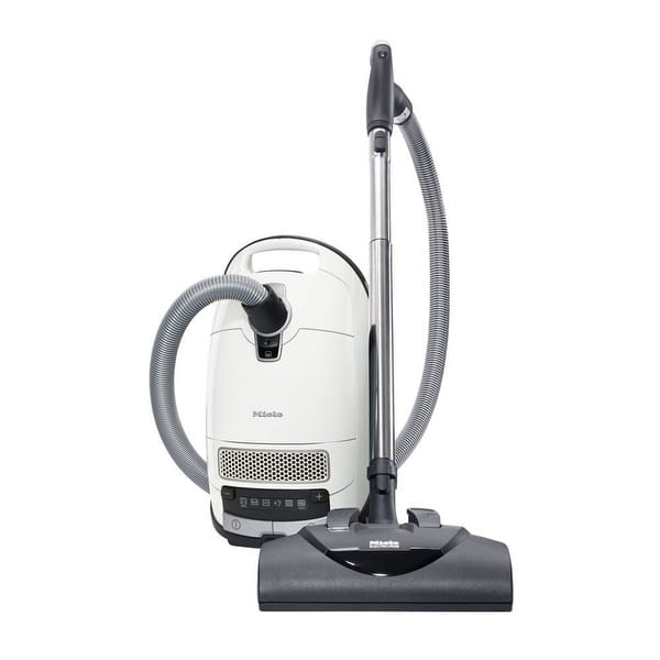 Miele Complete C3 Cat & Dog PowerLine Canister Vacuum (White) Bed