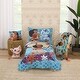 preview thumbnail 5 of 3, Disney Moana Free as the Ocean Aqua, Orange, and White, Pua Pig, and Hei Hei Chicken Super Soft Toddler Blanket