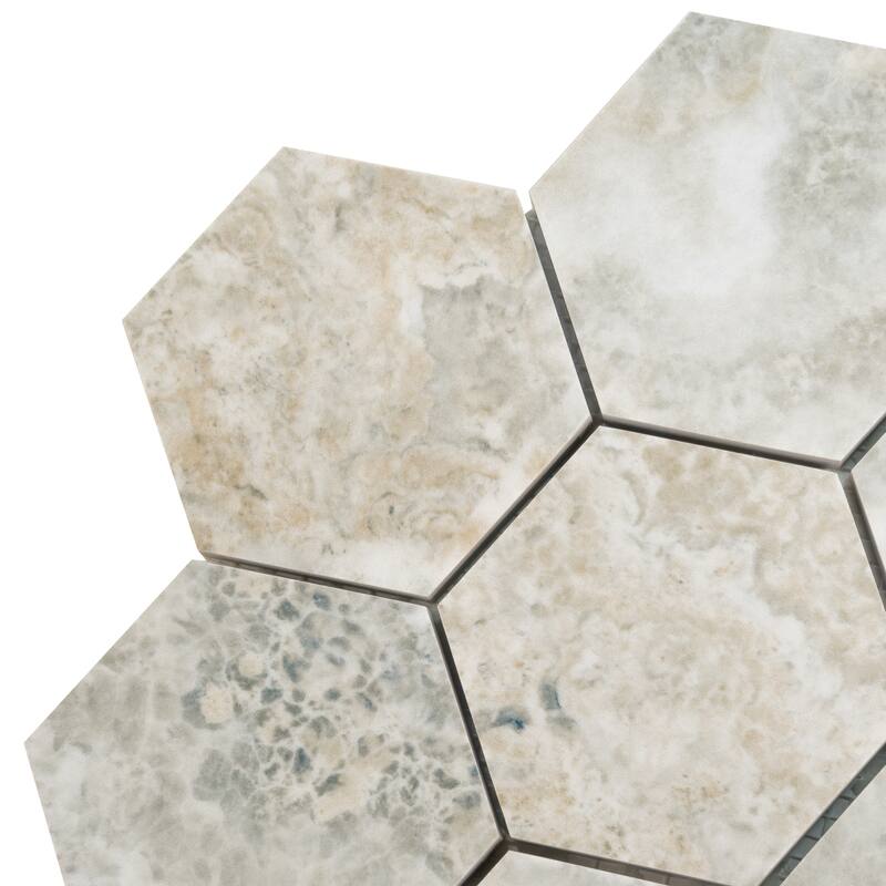 Apollo tile 9" x 13" Splendor Polished Light Taupe Beige Porcelain Tile (7.09 sq ft/case) - 9 Pack