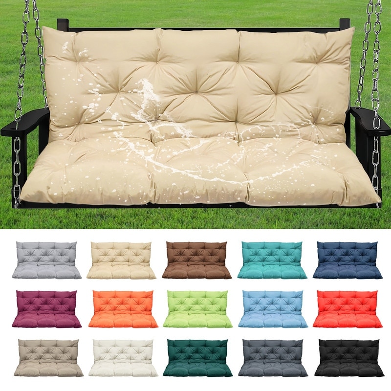 Porch Swing Cushions Replacement Benches Cushion with Backrest On Sale Bed Bath Beyond 40225701