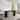 Monaco Black Wood and Brass Rectangle Dining Table