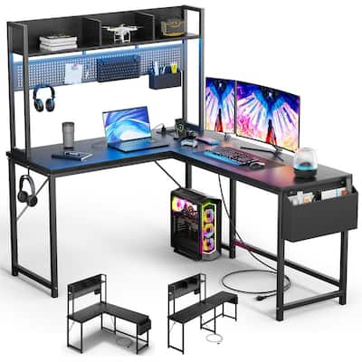 Gaming Desk Computer Desk with Storage