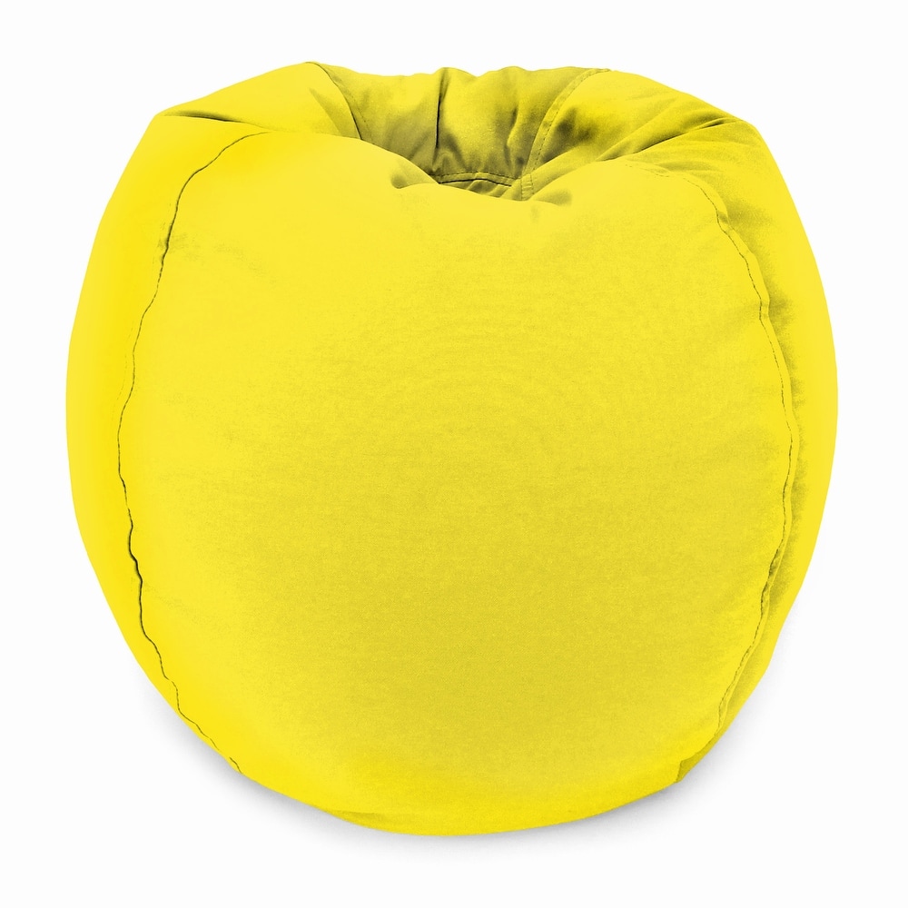 25" Round Indoor Junior Bean Bag Chair