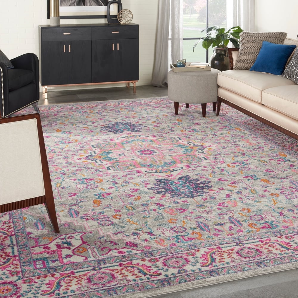 Nourison Cayuga Oushak Boho Medallion Area Rug