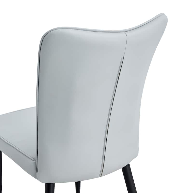 Dining Table Set for 4, Modern Dining Table and 4 Chairs Set, 5 Piece Kitchen Table and Chairs Set