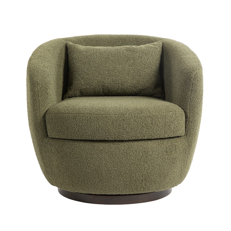 Teddy Swivel Barrel Armchair