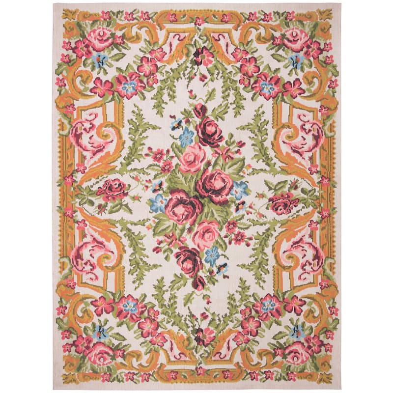 SAFAVIEH Classic Vintage Boho Renstine Oriental Cotton Rug