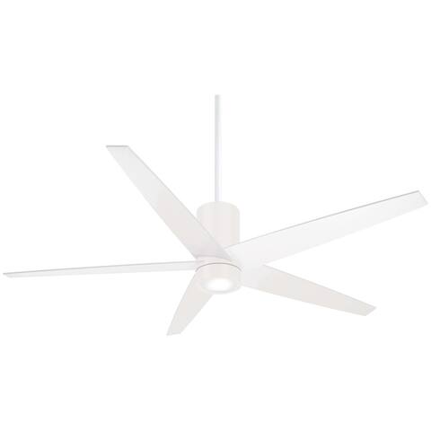 MinkaAire 56" 5 Blade Indoor LED Ceiling Fan with Remote Included