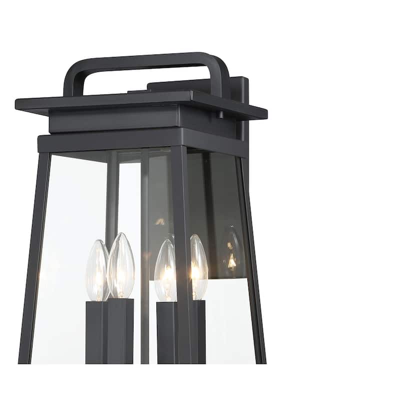 The Great Outdoors 73214 Isla Vista 4 Light 24" Tall Outdoor Wall
