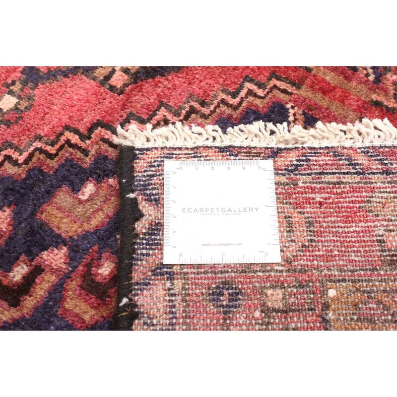 ECARPETGALLERY Hand-knotted Andelz Dark Red Wool Rug - 3'5 x 6'10