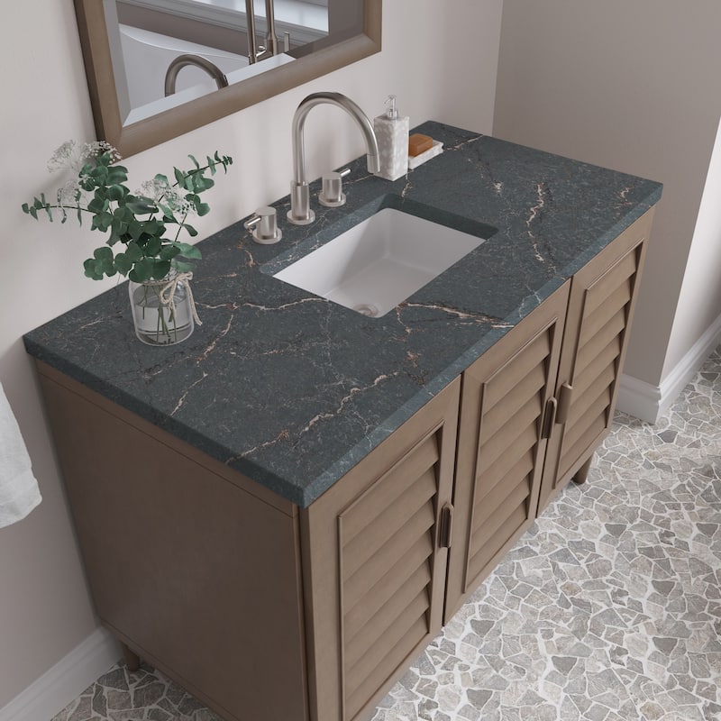 James Martin Vanities 620-V48-FPBL Portland 48" Free Standing Single