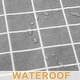 preview thumbnail 15 of 13, Ray Star Vinyl Gray Checkered Tablecloth Waterproof Non Slip Flannel Backed