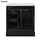 preview thumbnail 47 of 56, 30" bathroom vanity cabinet with ceramic basin, 3 drawers and adjustable shelves