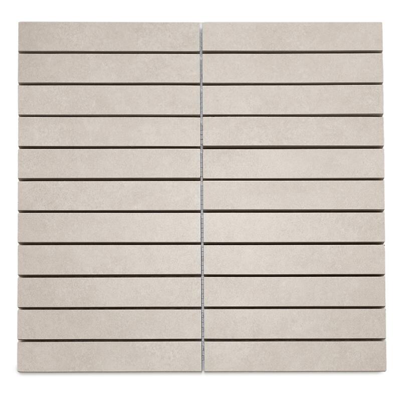 Foundry 1x6 Matte Porcelain Subway Mosaic Tile - Floor, Wall, Backsplash