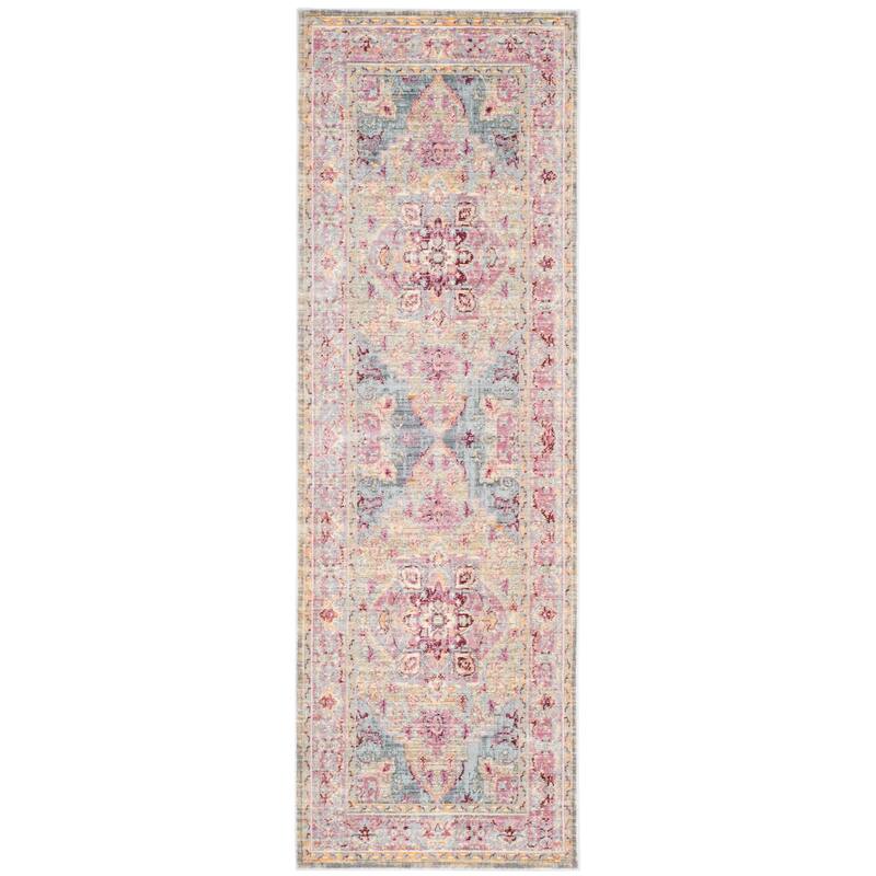 SAFAVIEH Claremont Lieve Vintage Boho Oriental Polyester Rug