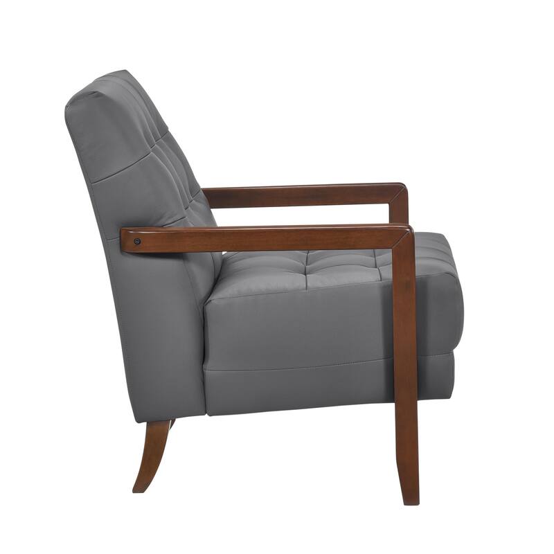 Mid Century Style Upholstered Armchair