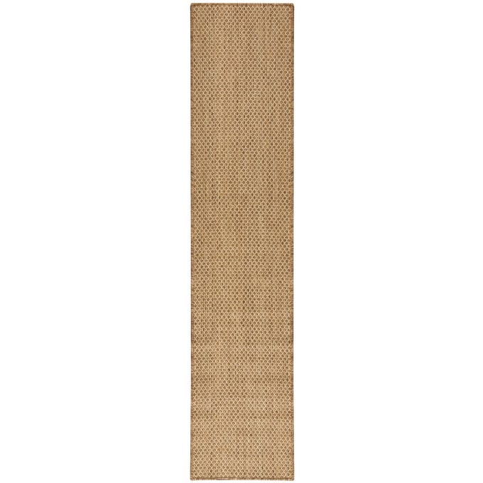 Nourison Courtyard Indoor/Outdoor Modern Geometric Area Rug