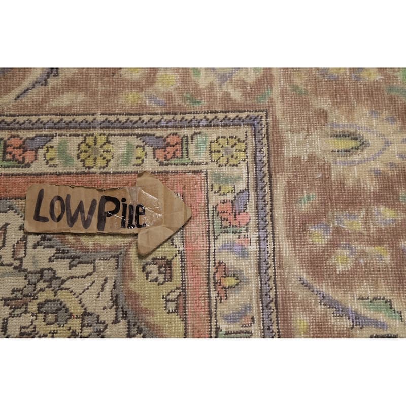 Light Blue Persian Area Rug Handmade Wool Carpet - 8'3"x 11'2"