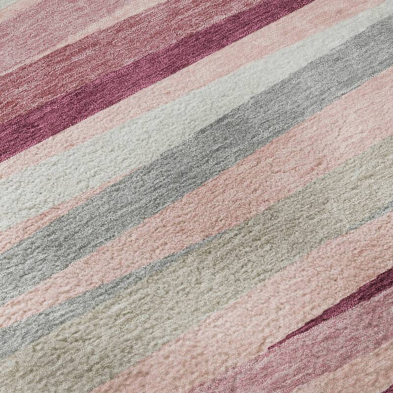 Premium Washable Super Soft Modern Stripes Mayfield Rug