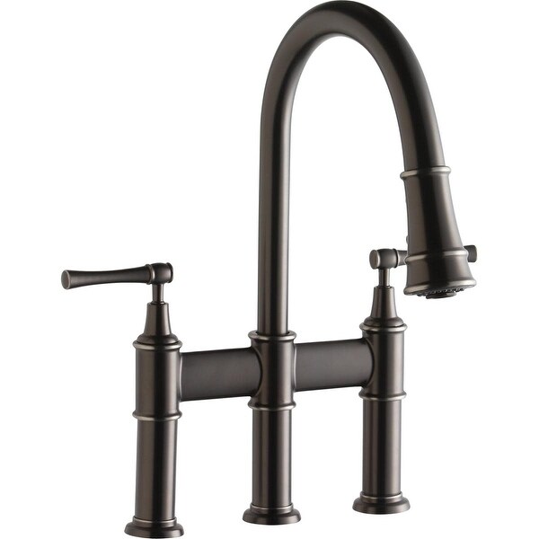 Elkay LKEC2037 Explore 1.5/2.2 GPM Deck Mounted Pull Out Kitchen Faucet