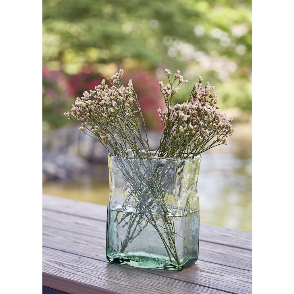 Signature Design by Ashley Taylow Green/Clear Vase (Set of 3)
