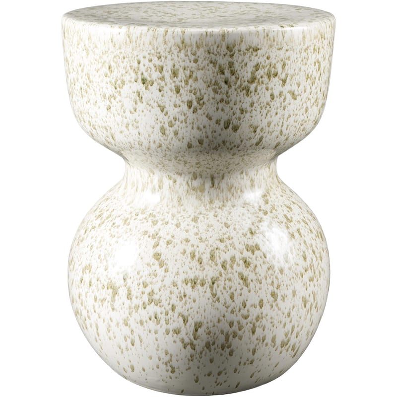 Livabliss Arita Modern Garden Stool - Cream