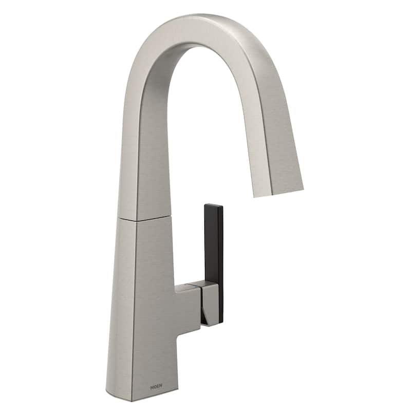 Moen Nio 1.5 GPM Deck Mounted Bar Faucet with Duralock and Duralast