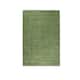 Handmade Wool Green Transitional Solid Rug - 4' x 6'