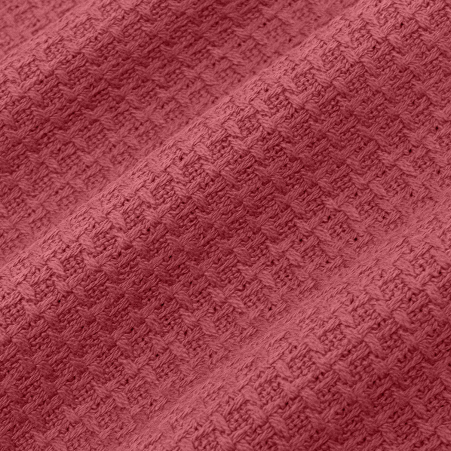 Cotton basket deals weave blanket