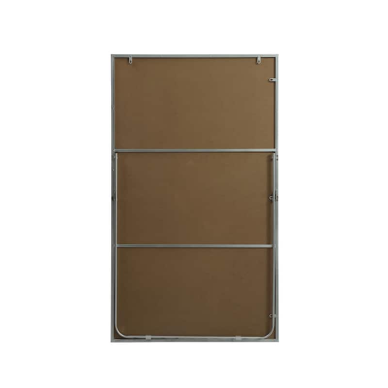 Indigo Home Metal Frame Rectangle Full Length Mirror 36x60 Inch