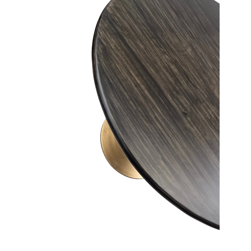 Carolina Living Alden Wood Top 36" Round Dining Table
