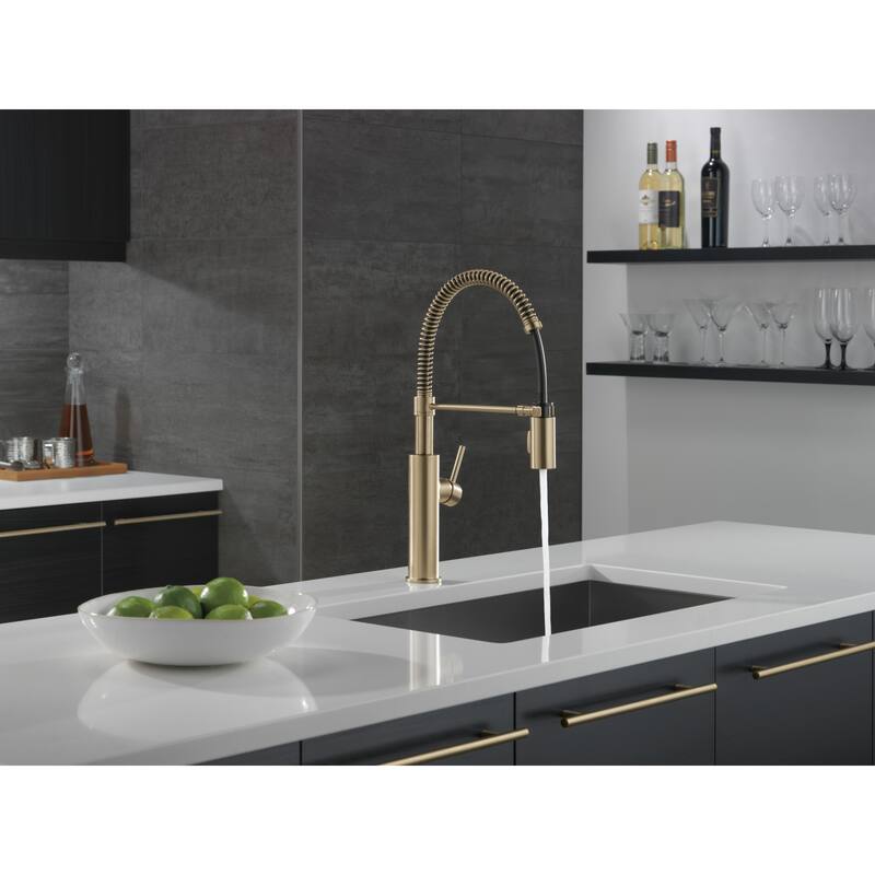 Delta Antoni 1.8 GPM Single-Handle Pull-Down Pre-Rinse Kitchen Faucet