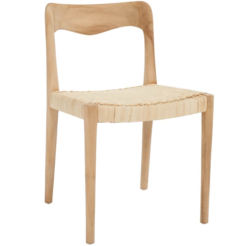 SAFAVIEH Betsey Wicker 31" Dining Chair - 21" W x 18" D x 31" H - 20Wx18Dx31H