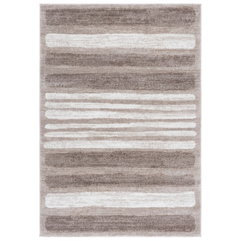 SAFAVIEH Northport Cecille Rug - Taupe/Ivory - 5'3" x 7'6"